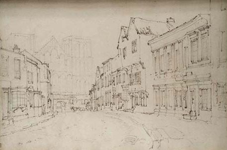 Kirkgate, Ripon by JMW Turner