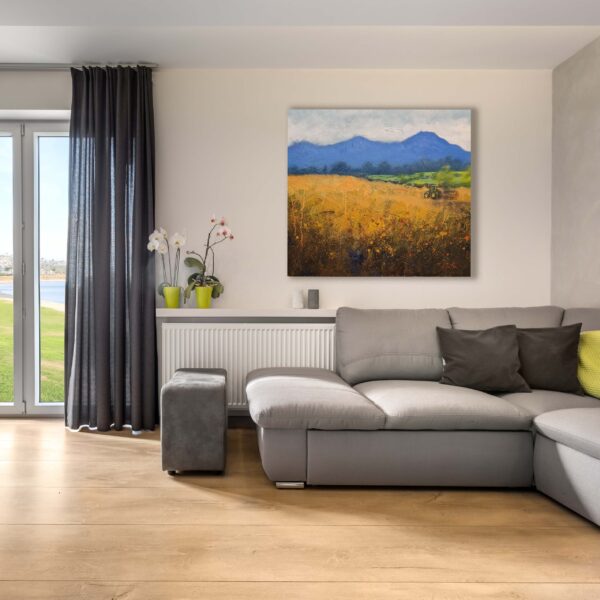 Spacious living room